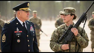 The General Walked Past Her Barrett .50 — Then Froze at Her 3,200m Sniper Badge