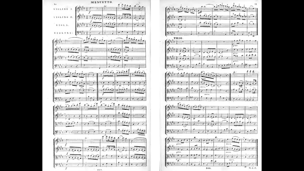 Haydn/Hoffstetter Hob.III:13 String Quartet Op.3 No.1 3-1 E major 海頓 絃樂 四重奏 ハイドン Score Sheet 譜【Kero】