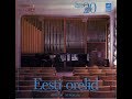 Rolf Uusväli, Eesti Orelid 20 Tartu 1984 (vinyl record)
