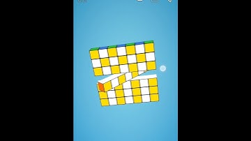 checkerboard pattern on 7x7x1 Rubik