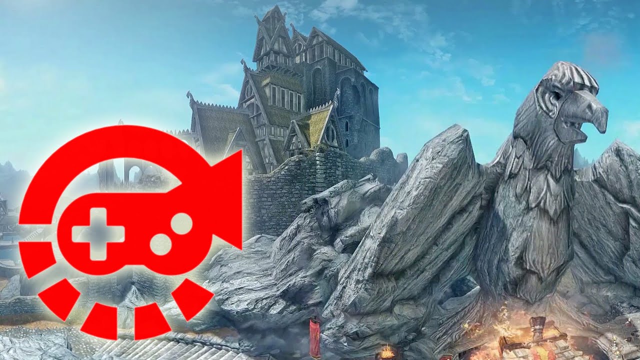 「360° Video - Whiterun, Dragonsreach View, Skyrim」の動画サムネイル」