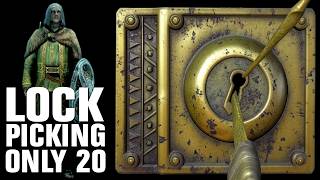 LOCKPICKING only - 20 - Raldbthar - a one skill challenge run
