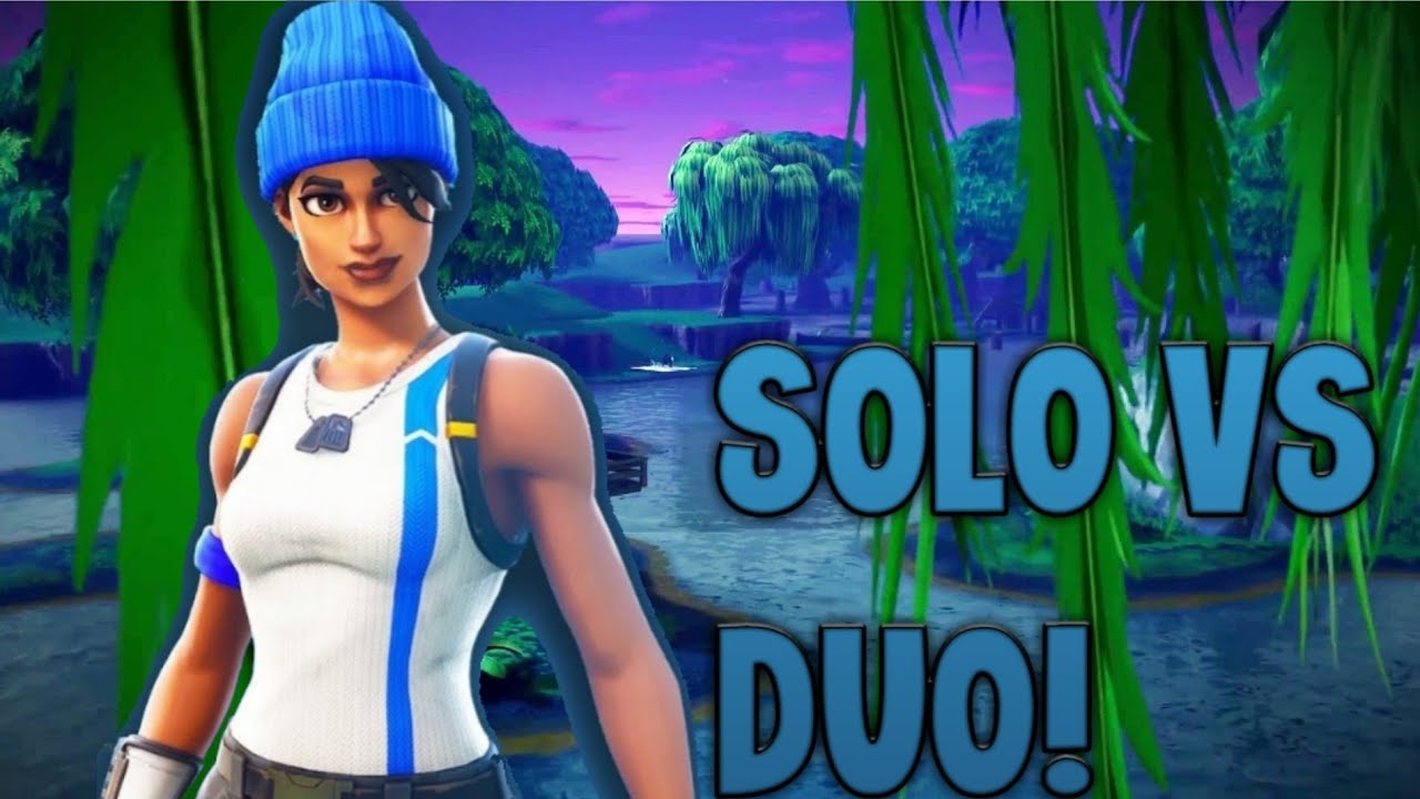 FORTNITE: SOLO VS DUO + WIN!!! - YouTube