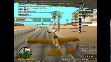 SAMP xfs server !! Cops VS Robbers !!! Landed it !!