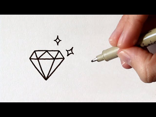 Hoe Teken Je Een Diamant Mijn Tekening Van Diamond Armor Steve