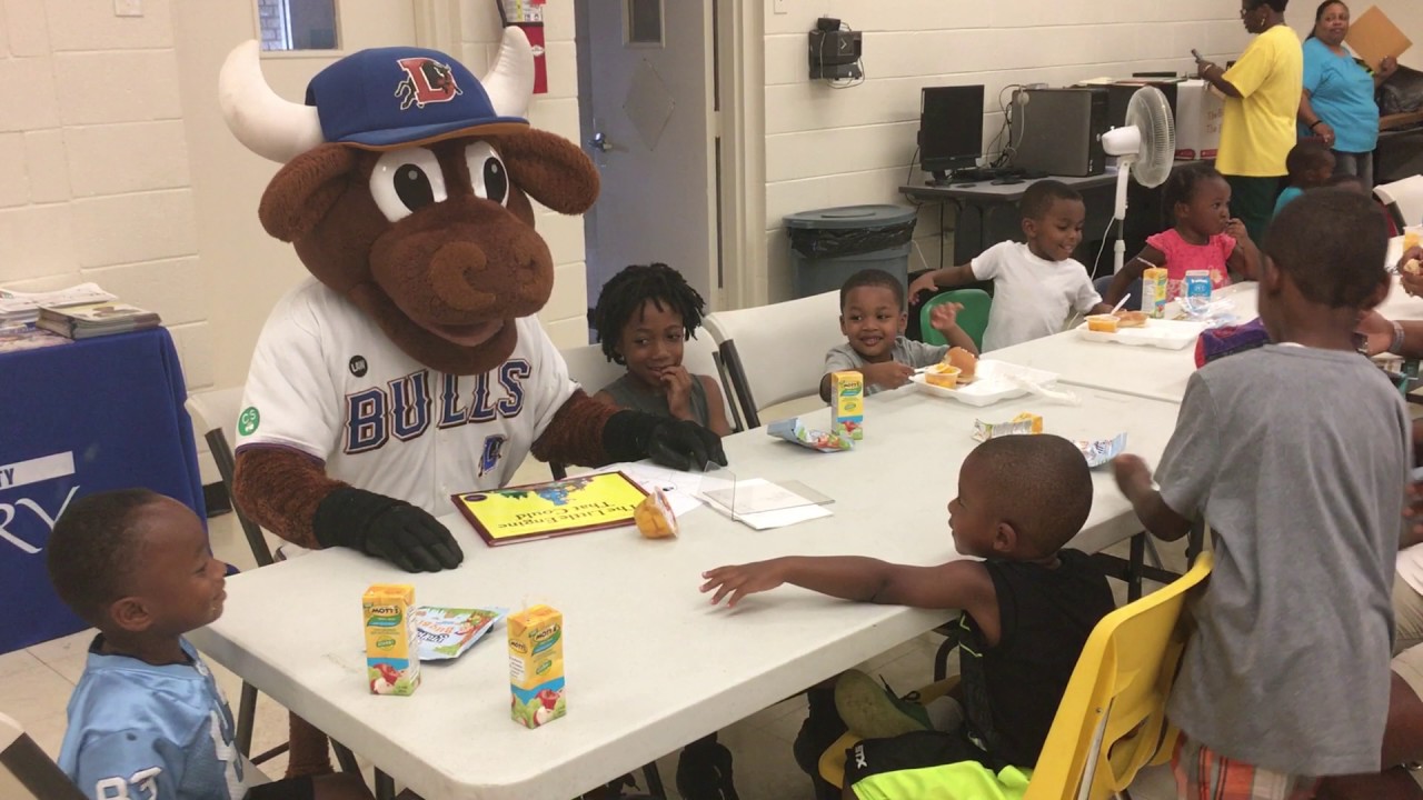 Lunch with Wool E. Bull!