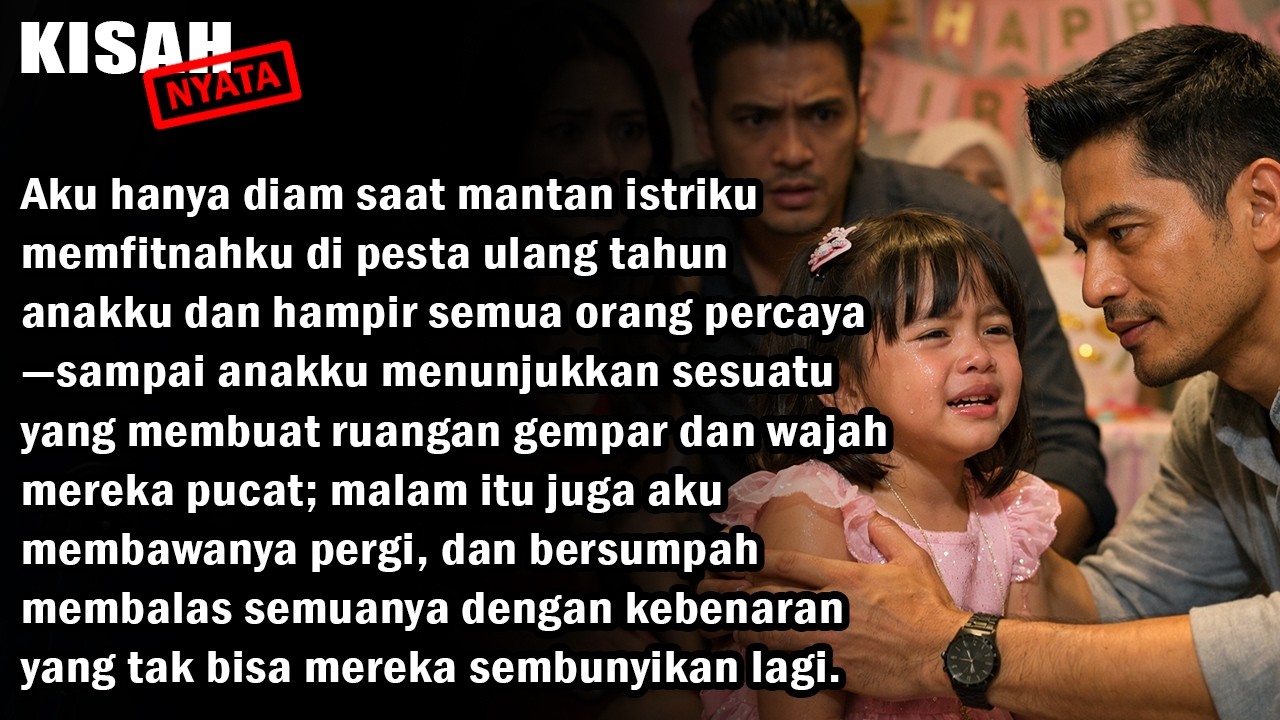 SUAMI DIHINA DI ACARA ULTAH MEWAH, TAPI UCAPAN ANAKNYA MEMBUAT SEMUA ORANG TERDIAM TERNYATA..