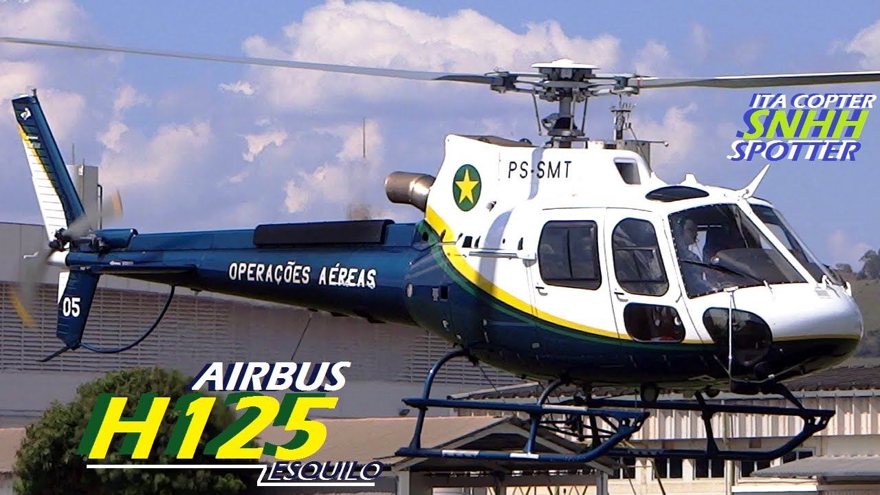 AUTO-ROTAÇÃO EM HELICÓPTERO - AIRBUS H125 (PS-SMT) - PMMT CIOPAER