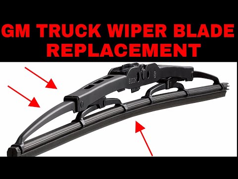 How To Replace Wiper Blades On '99-'07 GMC And Chevy Trucks