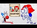 Nate Is Mistaken For An Infamous Criminal | Animated Cartoons Characters | Animated Short Films