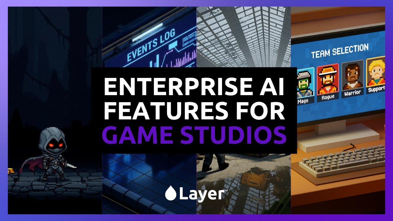Enterprise AI tools built for game production | Layer - YouTube