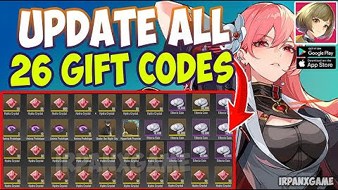 Etheria: Restart - Gacha & All 26 Gift Codes 2025 | Game Mobile How to Redeem Codes