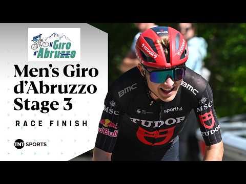 LONE SURVIVOR! 😮‍💨 | 2026 Men's Giro d'Abruzzo Stage 3 Final KM's | TNT Sports Cycling