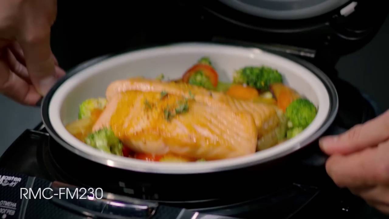 Мультиварка мультикухня REDMOND MasterFry FM230 со сковородой подъемный нагревательный элемент