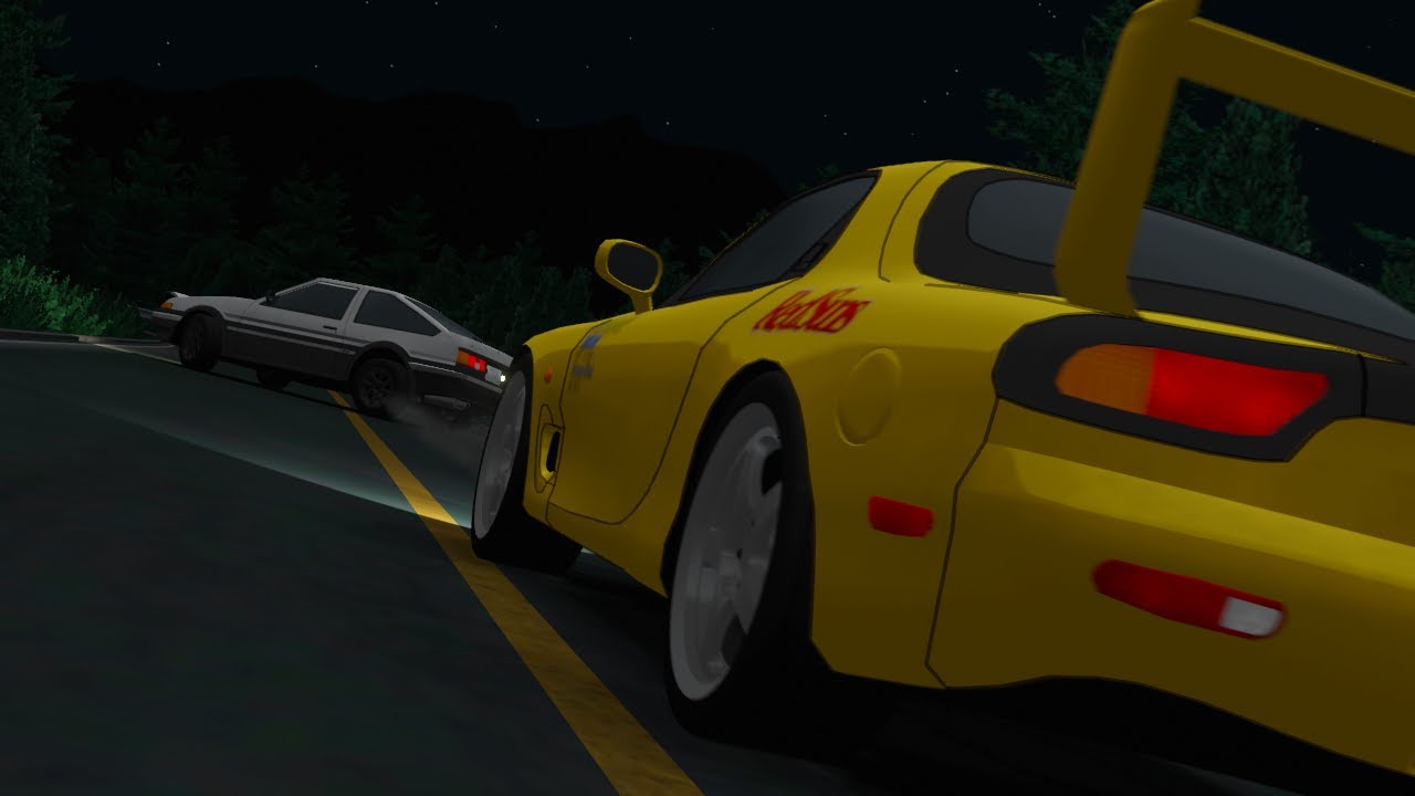 Initial D - Kansei Dorifto (Inertia Drift) | Blender Animation