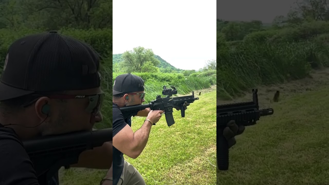 HK 416 SLO-MO DEMO FULL AUTO