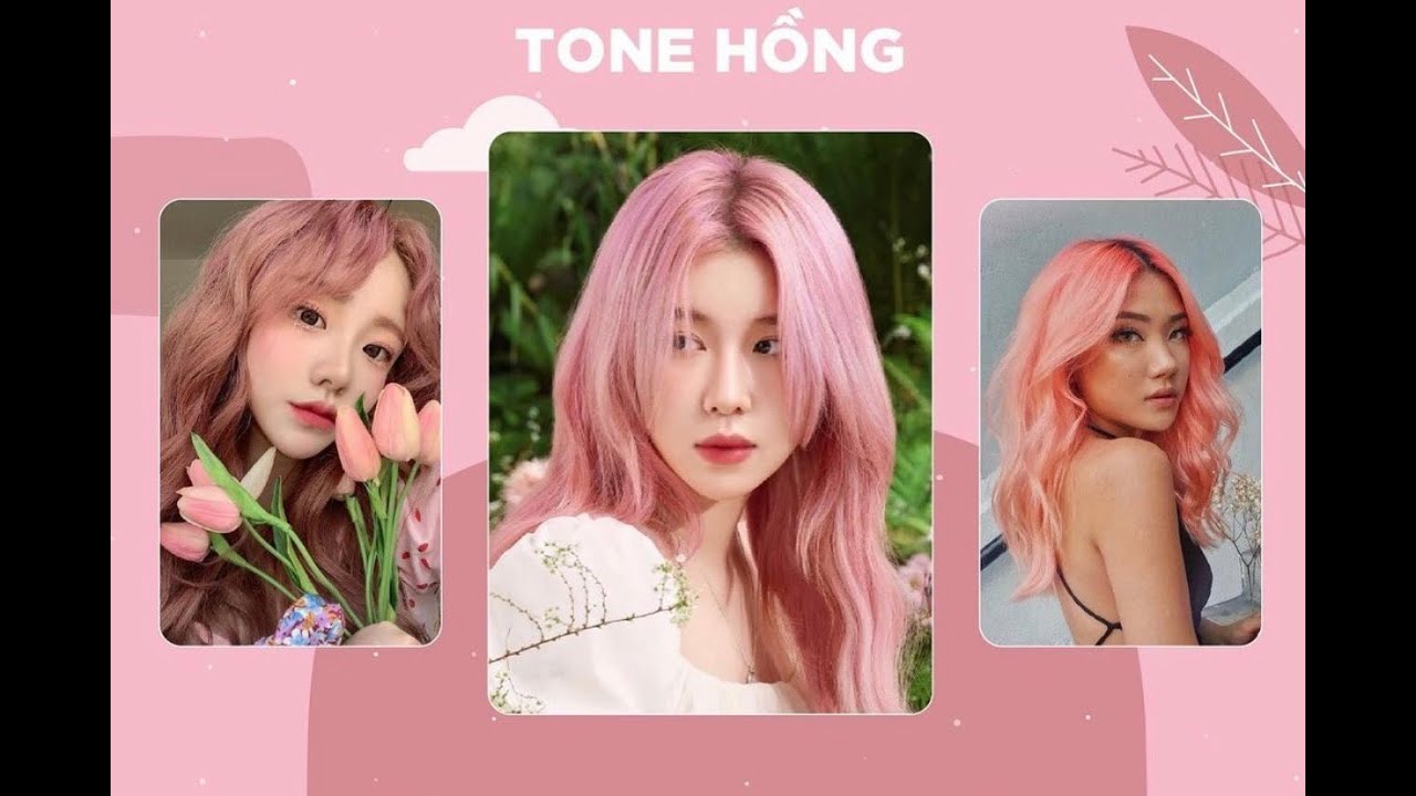 Tóc Đẹp :Lộ Diện Những Màu Nhuộm Hồng Khói Khiến Giới... - youtube