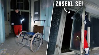 OPUŠTĚNÁ NEMOCNICE S FUNKČNÍM ALARMEM - Někdo nám zavřel vstup!