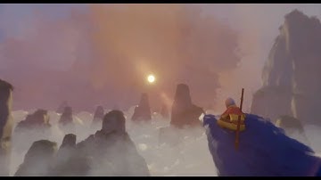 4 Seasons Fan Made Avatar Game - Exploring Southern Air Temple - Dreams PS4