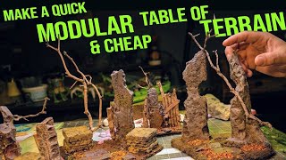 Where to Start - Crafting a Table of Terrain CHEAP!