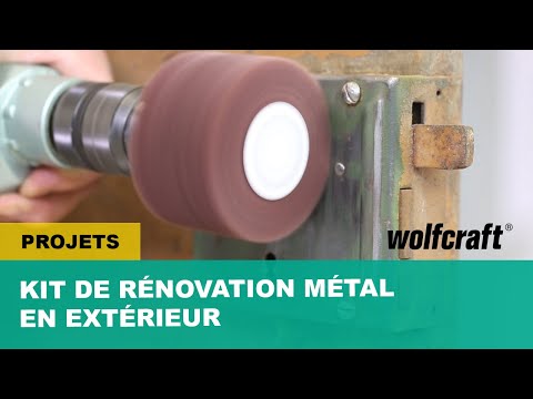 Comment rénover les surfaces métalliques en extérieur - Kit de rénovation métal | wolfcraft