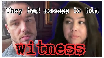 WITNESS saw Liam Payne before the alleged FALL| THEY HAD ACCESS TO HIM and did NOT STOP HIM