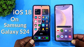 How To install iOS 18 in Any Samsung Devices | One UI 6.1 | iOS 18 | Galaxy S24