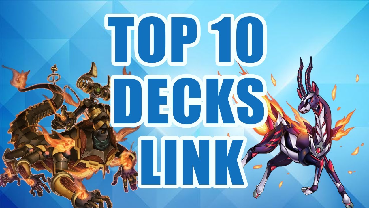 TOP 10 DECKS LINK YUGIOH 2020 YouTube