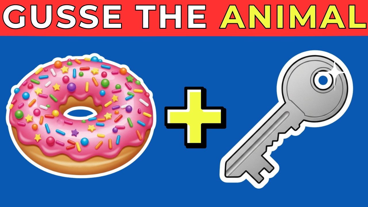 Guess The ANIMAL By Emoji Quiz 🐹 🐰Animal Emoji Quiz 2026 | Quiz TINO