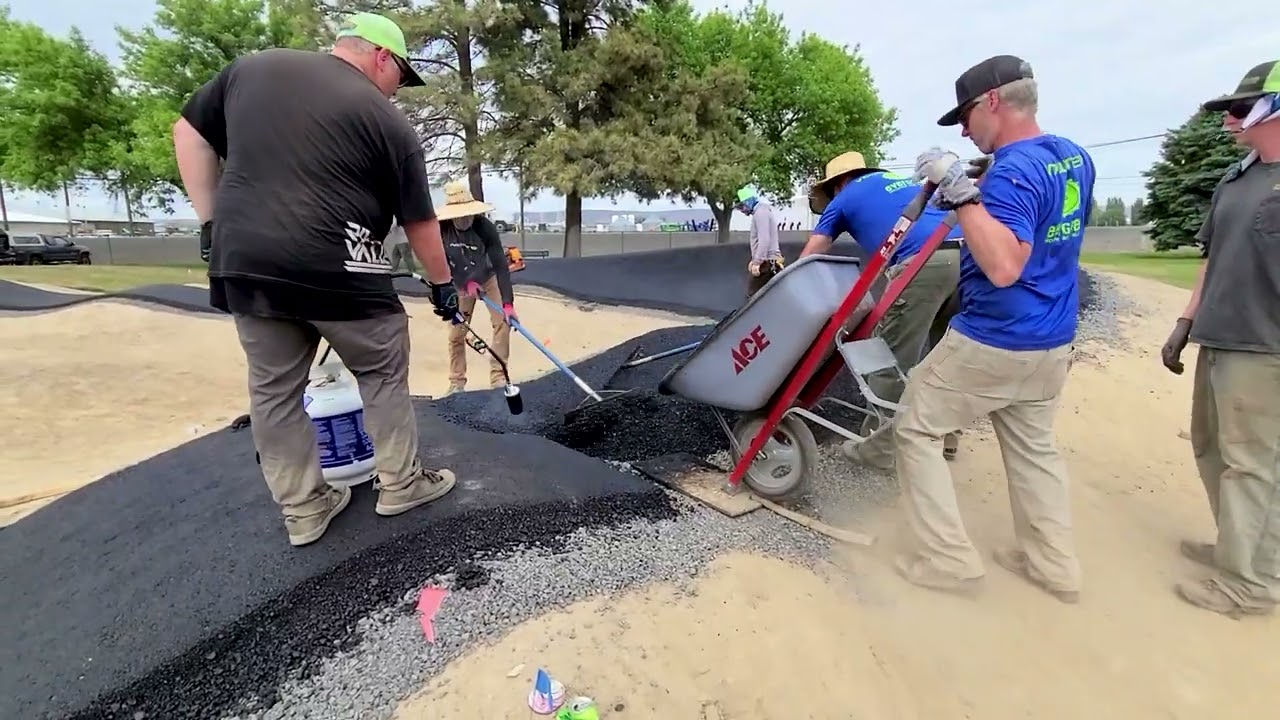 Evergreen Mountain Bike Alliance Quincy PumpTrack - Largest in Washington State