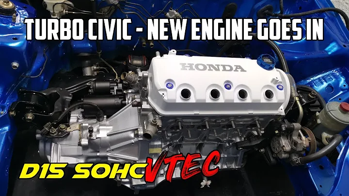 New Engine Goes In! | Mini-Me Vtec Turbo Civic - Part 1