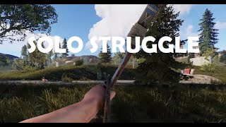 RUST SOLO STRUGGLE - THE NEW TECH TREE UPDATE