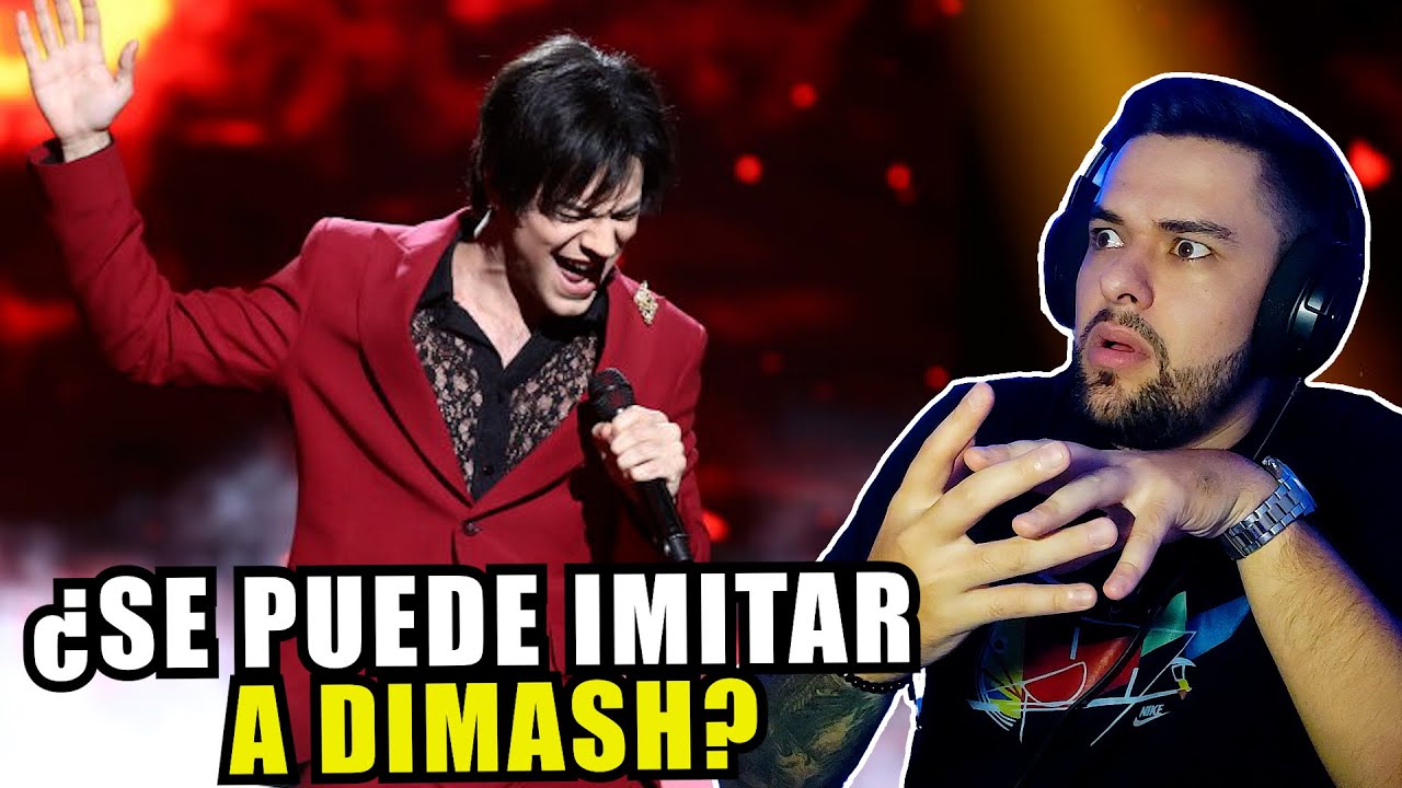 Reacciono al IMITADOR DE DIMASH🤯 | Análisis🎤