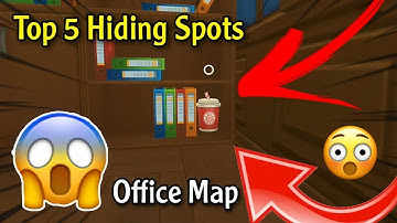 Top 5 Hiding Spots in Office Map (Hide Online) || HideWithArfan