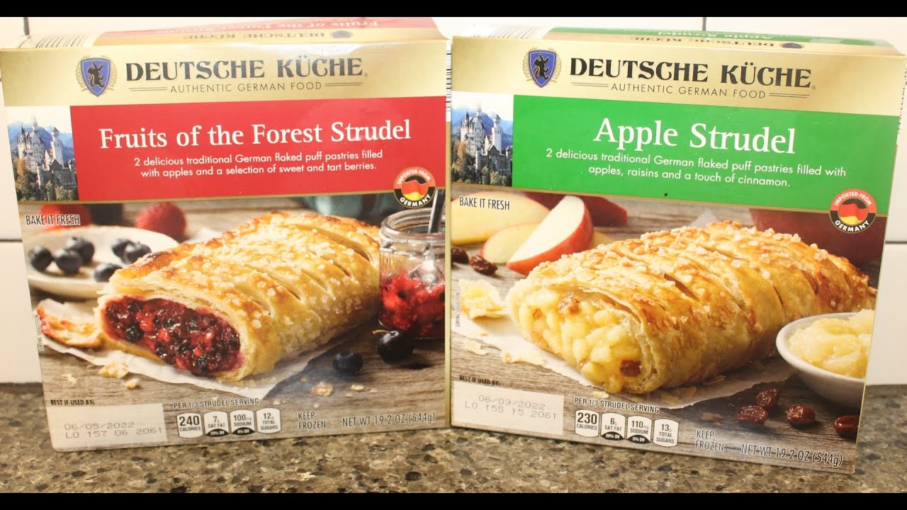 Deutsche Küche (ALDI): Fruits of the Forest Strudel & Apple Strudel ...