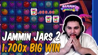 1.700x BIG WIN 😱 | Jammin Jars 2 | Stream Highlights