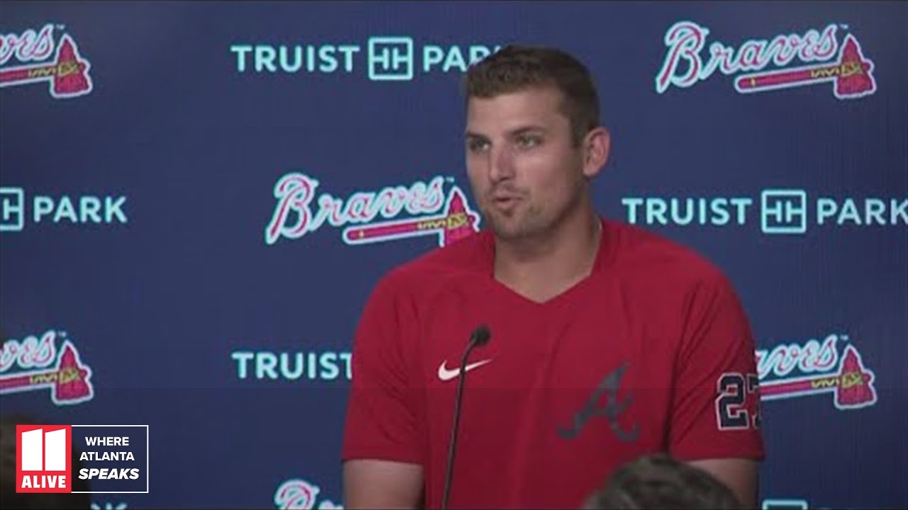 Austin Riley Contract Austin Riley talks about 10-year contract with Atlanta Braves - YouTube
