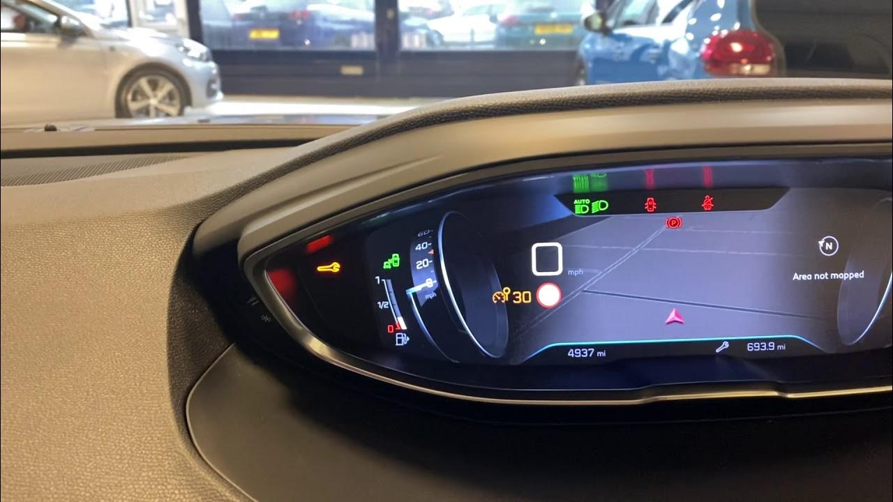 Using cruise control/speed limiter on Peugeot and Citroen vehicles