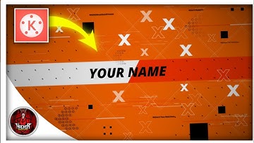 How to make quick intro in Kinemaster || Hacker Editor