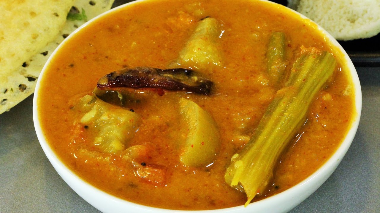 Udupi Sambar MadhurasRecipe Ep YouTube