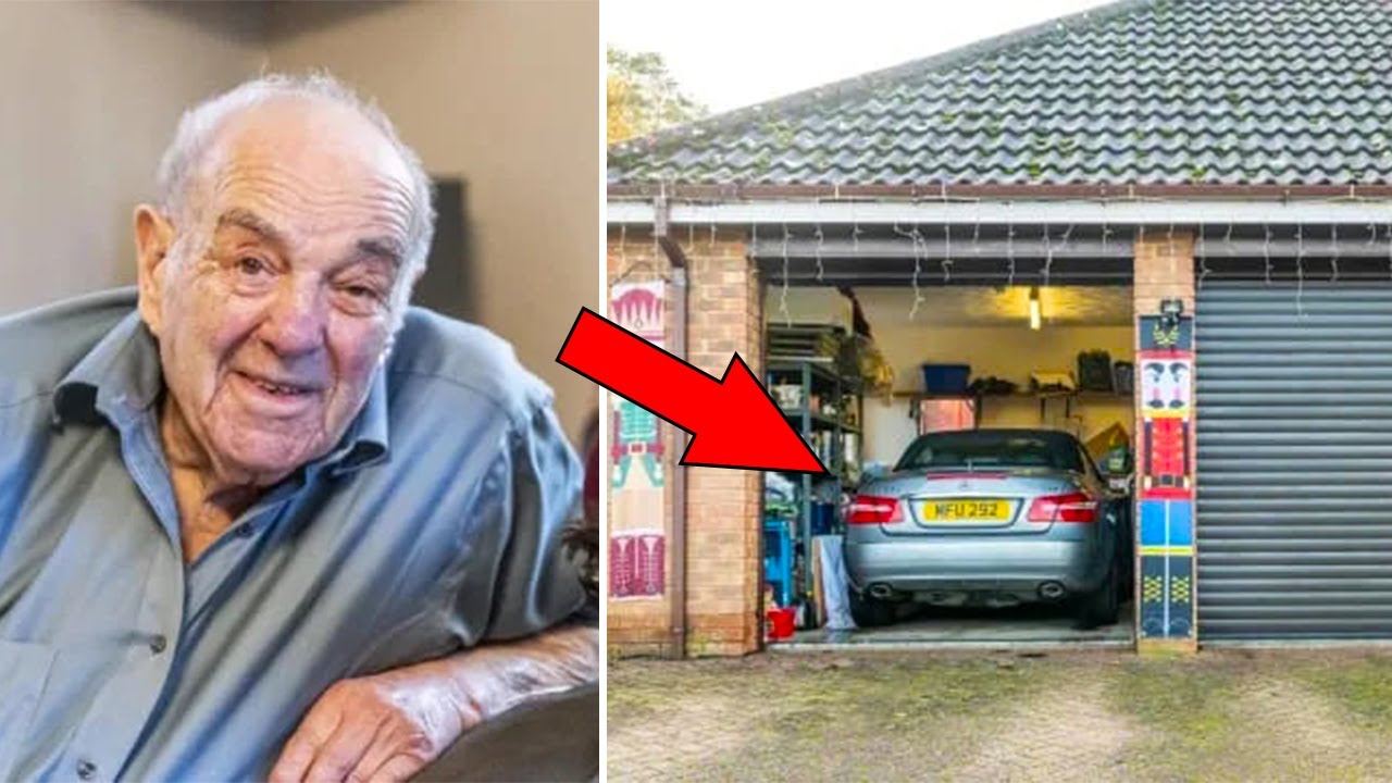 94 летний старик упал и сутки пролежал в холодном гараже, но проходящий ...