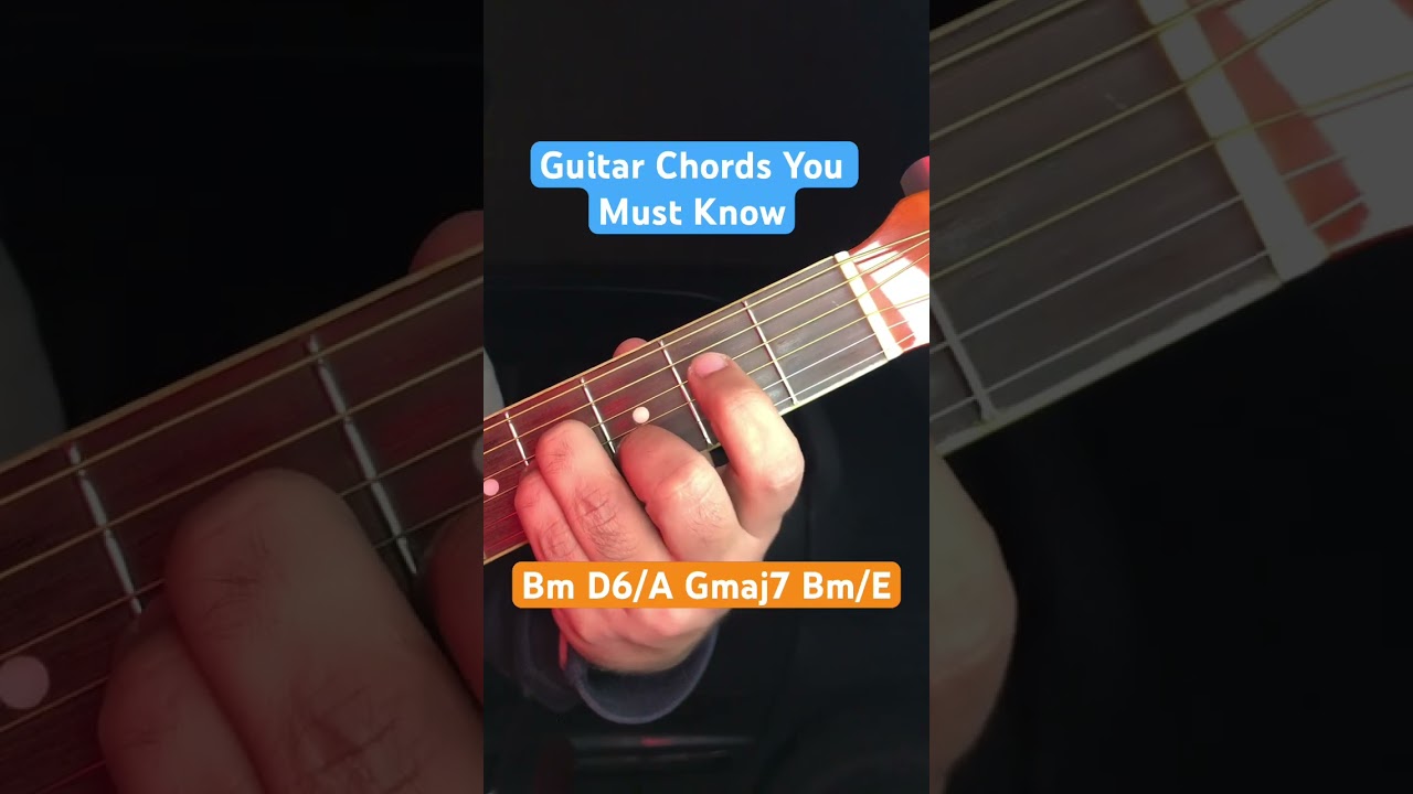 Guitar 🎸 Chords You Need To Know 