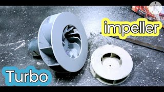 How to make a blower Turbo impeller