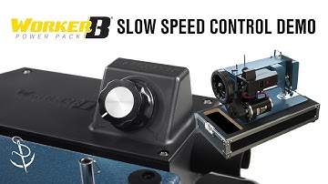 WorkerB® Power Pack — Slow Speed Control Demo