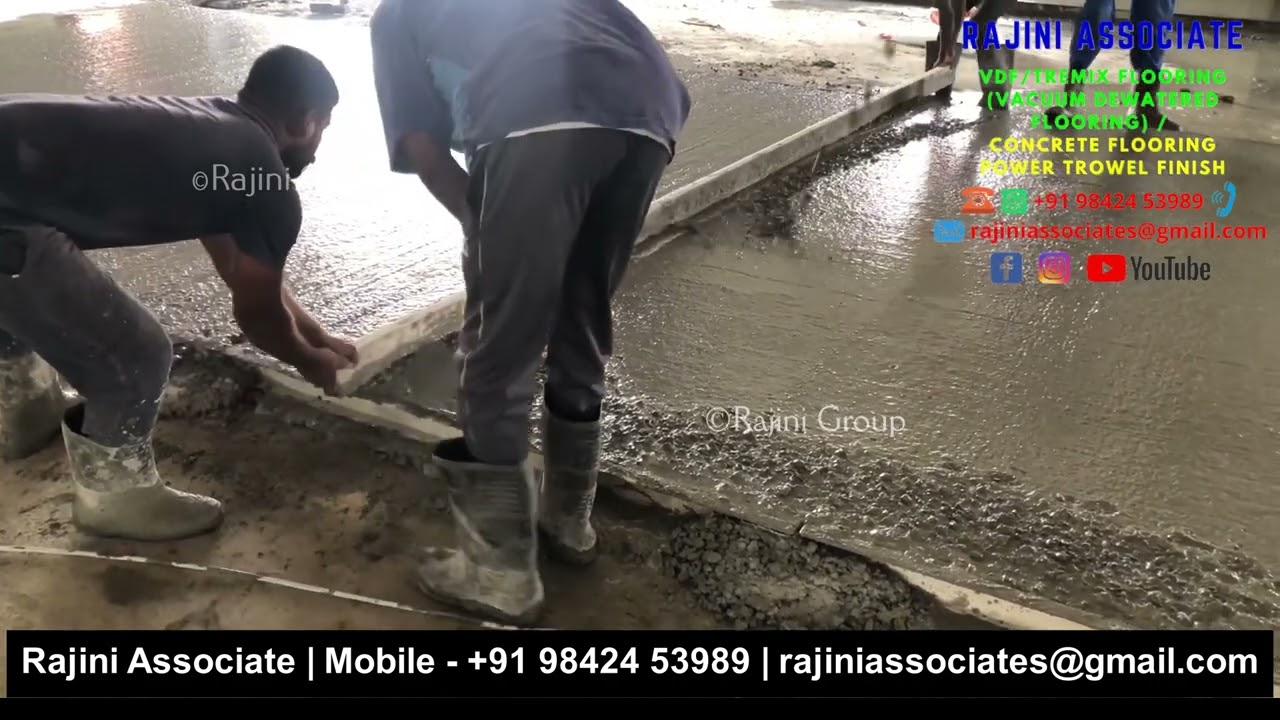 VDF Flooring Finish At Warehouse Work In Progress Rajini Associate VDF Flooring Finish At Warehouse Work In Progress Rajini Associate