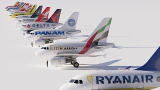 15 Airbus A3 Liveries That Never Existed