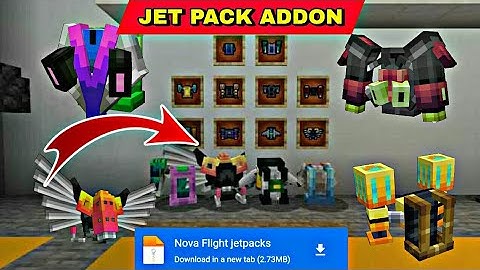 BETTER JETPACK ADDON | JETPACK ADDON MCPE 1.19