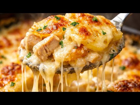 I’ve Never Eaten Anything This Delicious 😍 • Creamy Chicken & Potatoes