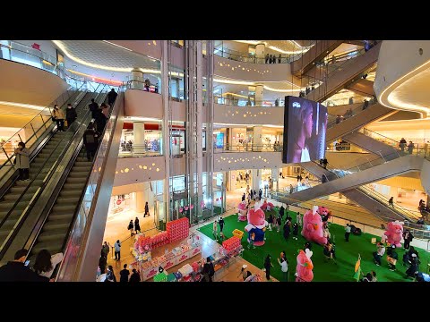 4K Seoul Walk, Lotte World Mall - Exploring Jamsil Lotte Avenuel, Shopping Mall
