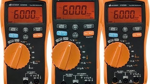 U1231A DMM | Keysight Technologies | Unboxing and Review